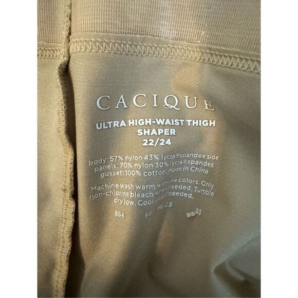 Cacique Womens Ultra High Waist Thigh Shaper Size 22/24 - Picture 3 of 3